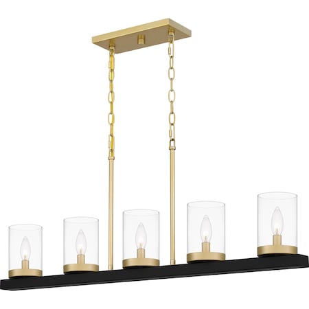 Quoizel Greeley Island 5 Lights Matte Black GRL539MBK